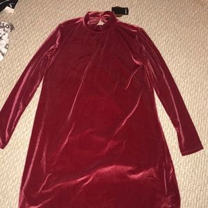 Velvet dress from forever 21
